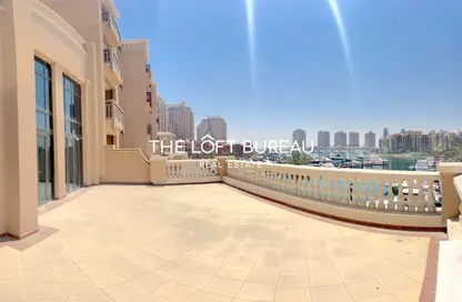 Townhouse - 4 Bedrooms - 6 Bathrooms for rent in West Porto Drive - Porto Arabia - The Pearl Island - Doha