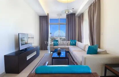 Apartment - 1 Bedroom - 2 Bathrooms for rent in Lusail Residence - Marina District - Lusail