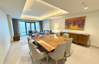 Apartment - 2 Bedrooms - 3 Bathrooms for rent in Abraj Bay - Abraj Quartiers - The Pearl Island - Doha