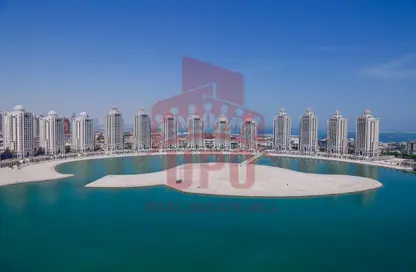 شقة - غرفة نوم - 2 حمامات للايجار في ابراج المتحدة - فيفا بحرية - جزيرة اللؤلؤة - الدوحة