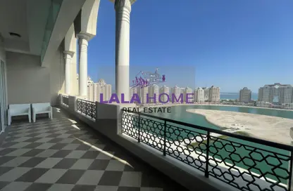 Penthouse - 7 Bedrooms for rent in Viva East - Viva Bahriyah - The Pearl Island - Doha