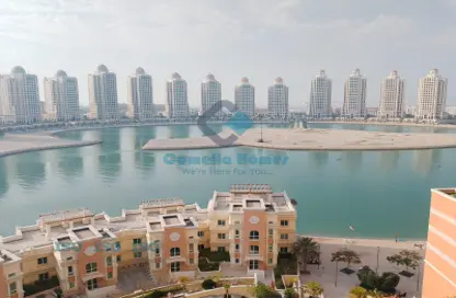 شقة - 3 غرف نوم - 3 حمامات للايجار في فيفا غرب - فيفا بحرية - جزيرة اللؤلؤة - الدوحة