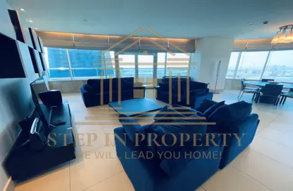 Apartment - 3 Bedrooms - 5 Bathrooms for rent in West Bay Tower - West Bay - West Bay - Doha