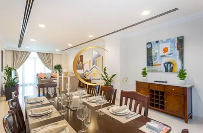 Apartment - 3 Bedrooms - 3 Bathrooms for rent in EB12 - Fereej Bin Mahmoud North - Fereej Bin Mahmoud - Doha