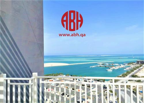 Penthouse - 4 bedrooms - 6 bathrooms for rent in Burj Al Marina - Marina District - Lusail