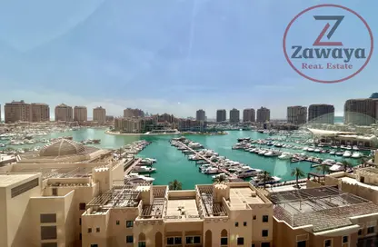 Apartment - Studio - 1 Bathroom for rent in East Porto Drive - Porto Arabia - The Pearl Island - Doha