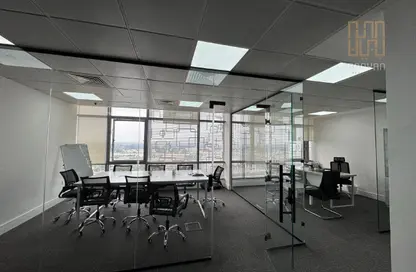 Office Space - Studio - 2 Bathrooms for rent in Marina Tower 02 - Marina District - Lusail