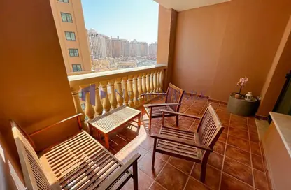 شقة - غرفة نوم - 2 حمامات للايجار في برج 18 - بورتو أرابيا - جزيرة اللؤلؤة - الدوحة شقة - غرفة نوم - 2 حمامات للايجار في برج 18 - بورتو أرابيا - جزيرة اللؤلؤة - الدوحة