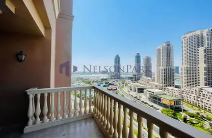 شقة - 3 غرف نوم - 4 حمامات للايجار في طريق بورتو الغربي - بورتو أرابيا - جزيرة اللؤلؤة - الدوحة