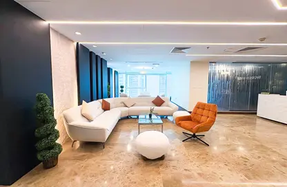 Office Space - Studio - 4 Bathrooms for rent in Al Jazeera Tower - West Bay - West Bay - Doha