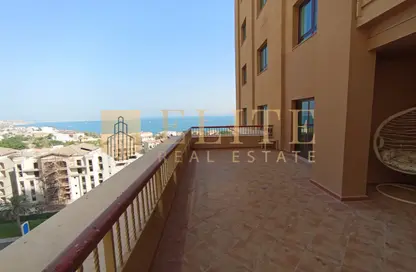 شقة - غرفة نوم - 2 حمامات للايجار في طريق بورتو الشرقي - بورتو أرابيا - جزيرة اللؤلؤة - الدوحة