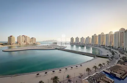 Apartment - 1 Bedroom - 2 Bathrooms for rent in Viva East - Viva Bahriyah - The Pearl Island - Doha