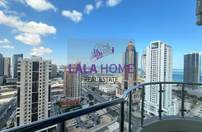 Balcony image for: Apartment - 2 Bedrooms - 3 Bathrooms for rent in Marina Tower 21 - Marina District - Lusail, Image 1