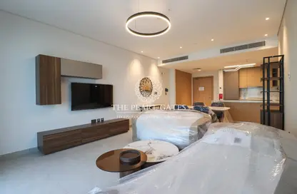 Apartment - 1 Bedroom - 1 Bathroom for rent in Lusail Residence - Marina District - Lusail