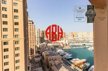 Apartment - 1 Bedroom - 2 Bathrooms for rent in West Porto Drive - Porto Arabia - The Pearl Island - Doha