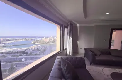 Apartment - 1 Bedroom - 2 Bathrooms for rent in La Croisette - Porto Arabia - The Pearl Island - Doha