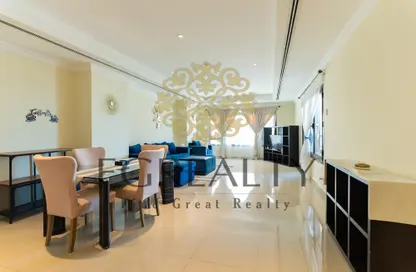 Apartment - 1 Bedroom - 2 Bathrooms for rent in East Porto Drive - Porto Arabia - The Pearl Island - Doha