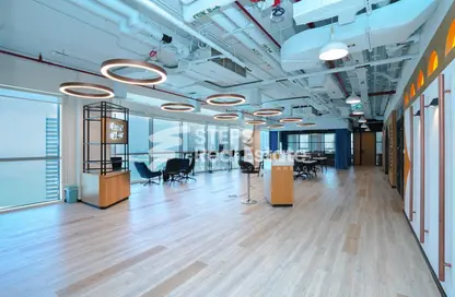 Office Space - Studio - 1 Bathroom for rent in Marina Tower 02 - Marina District - Lusail