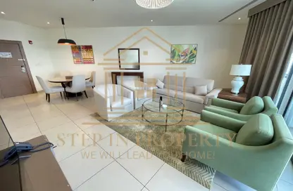 Apartment - 2 Bedrooms - 3 Bathrooms for rent in Ramada Commercial Building - Al Rawabi Street - Al Muntazah - Doha