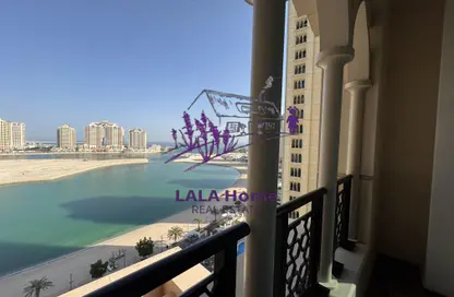 Apartment - 1 Bedroom - 2 Bathrooms for rent in Viva Central - Viva Bahriyah - The Pearl Island - Doha