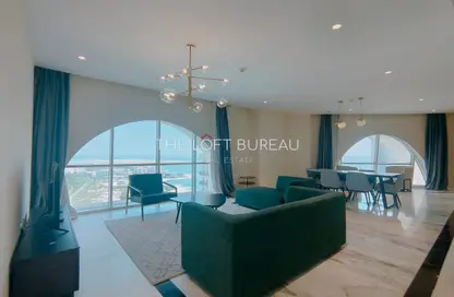 Penthouse - 3 Bedrooms - 5 Bathrooms for rent in Floresta Gardens - Floresta Gardens - The Pearl Island - Doha