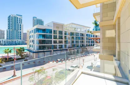 شقة - غرفة نوم - 2 حمامات للايجار في كريستال ريزيدنس - جزيرة جيوان - جزيرة اللؤلؤة - الدوحة