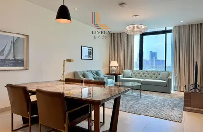 Apartment - 2 Bedrooms - 4 Bathrooms for rent in Marina Tower 02 - Marina District - Lusail