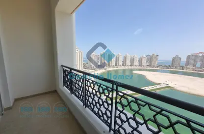 شقة - 3 غرف نوم - 4 حمامات للايجار في فيفا غرب - فيفا بحرية - جزيرة اللؤلؤة - الدوحة