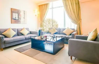 Apartment - 1 Bedroom - 2 Bathrooms for rent in Saraya Corniche Hotel - Corniche Road - Doha