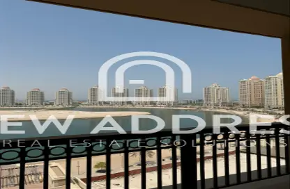 شقة - غرفة نوم - 2 حمامات للايجار في اجنحة بلال بيرل - فيفا بحرية - جزيرة اللؤلؤة - الدوحة
