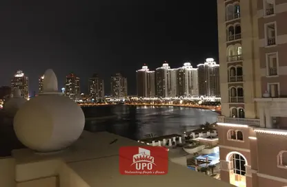 شقة - غرفة نوم - 1 حمام للايجار في فيفا سنترال - فيفا بحرية - جزيرة اللؤلؤة - الدوحة