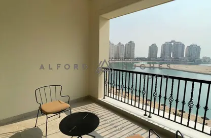 Apartment - Studio - 1 Bathroom for rent in Tower 14 - Viva Bahriyah - The Pearl Island - Doha