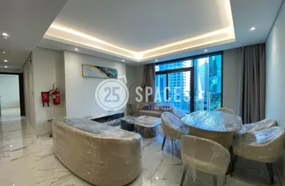 Apartment - 2 Bedrooms - 3 Bathrooms for rent in Lusail Residence - Marina District - Lusail