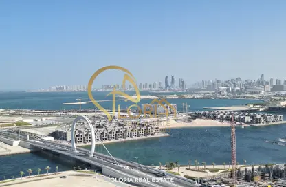Apartment - 1 Bedroom - 2 Bathrooms for rent in Burj DAMAC Waterfront - Waterfront Residential - The Waterfront - Lusail