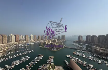 Duplex - 5 Bedrooms - 7 Bathrooms for rent in East Porto Drive - Porto Arabia - The Pearl Island - Doha