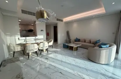 شقة - 2 غرف نوم - 3 حمامات للايجار في برج مارينا 23 - منطقة المارينا - الوسيل شقة - 2 غرف نوم - 3 حمامات للايجار في برج مارينا 23 - منطقة المارينا - الوسيل