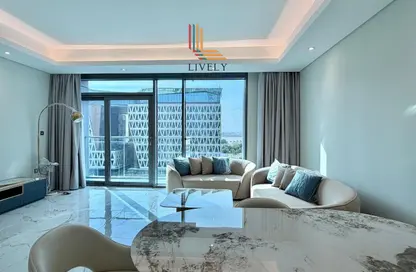 شقة - 2 غرف نوم - 2 حمامات للايجار في برج مارينا 23 - منطقة المارينا - الوسيل شقة - 2 غرف نوم - 2 حمامات للايجار في برج مارينا 23 - منطقة المارينا - الوسيل