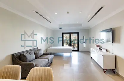 Apartment - Studio - 1 Bathroom for sale in East Porto Drive - Porto Arabia - The Pearl Island - Doha