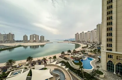 Apartment - 2 Bedrooms - 3 Bathrooms for rent in Viva East - Viva Bahriyah - The Pearl Island - Doha