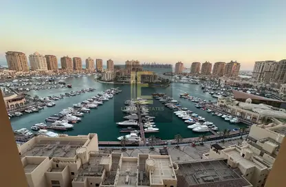 Apartment - Studio - 1 Bathroom for rent in West Porto Drive - Porto Arabia - The Pearl Island - Doha