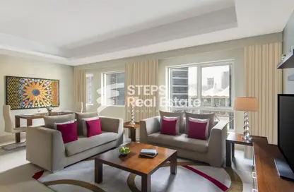 Apartment - 1 Bedroom - 2 Bathrooms for rent in City Center Towers - West Bay - Doha Apartment - 1 Bedroom - 2 Bathrooms for rent in City Center Towers - West Bay - Doha