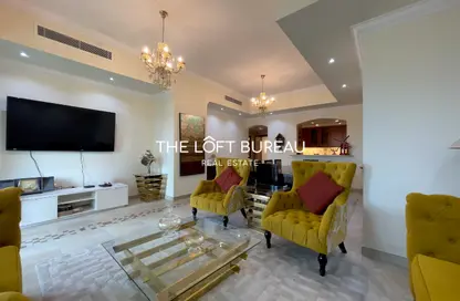 Apartment - 1 Bedroom - 2 Bathrooms for rent in West Porto Drive - Porto Arabia - The Pearl Island - Doha