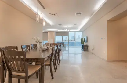 Apartment - 3 Bedrooms - 5 Bathrooms for rent in Zig Zag Towers - West Bay - Doha