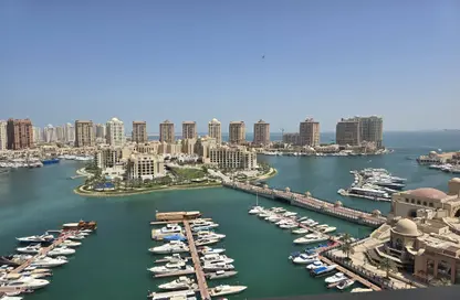 Apartment - 3 Bedrooms - 4 Bathrooms for rent in West Porto Drive - Porto Arabia - The Pearl Island - Doha