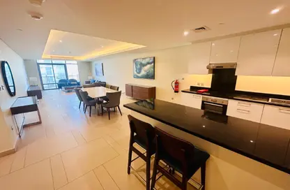 Apartment - 2 Bedrooms - 4 Bathrooms for rent in Abraj Bay - Abraj Quartiers - The Pearl Island - Doha
