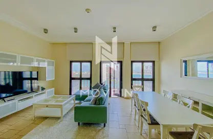 Apartment - 1 Bedroom - 2 Bathrooms for rent in Lahune - Qanat Quartier - The Pearl Island - Doha