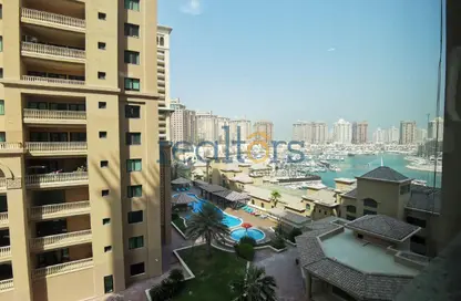 شقة - 2 غرف نوم - 3 حمامات للبيع في طريق بورتو الشرقي - بورتو أرابيا - جزيرة اللؤلؤة - الدوحة