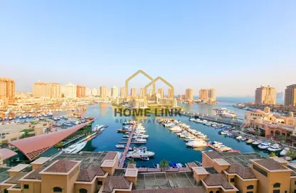 Apartment - 2 Bedrooms - 2 Bathrooms for sale in East Porto Drive - Porto Arabia - The Pearl Island - Doha