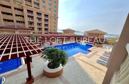 Apartment - 1 Bedroom - 2 Bathrooms for rent in West Porto Drive - Porto Arabia - The Pearl Island - Doha