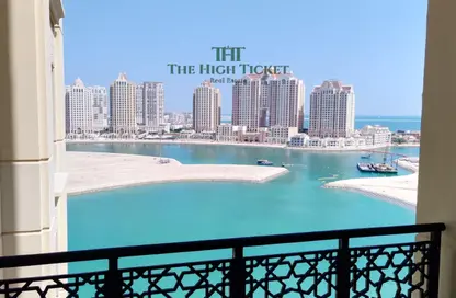 Apartment - Studio - 1 Bathroom for rent in Viva Bahriyah - The Pearl Island - Doha